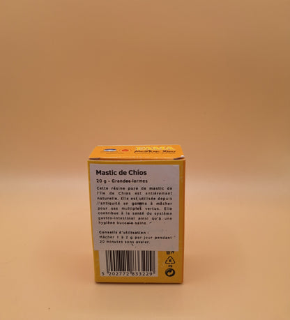 🌿 Mastic Pur de Chios – 20g (Grande Taille) | AOP – Résine Grecque Ancestrale🌿