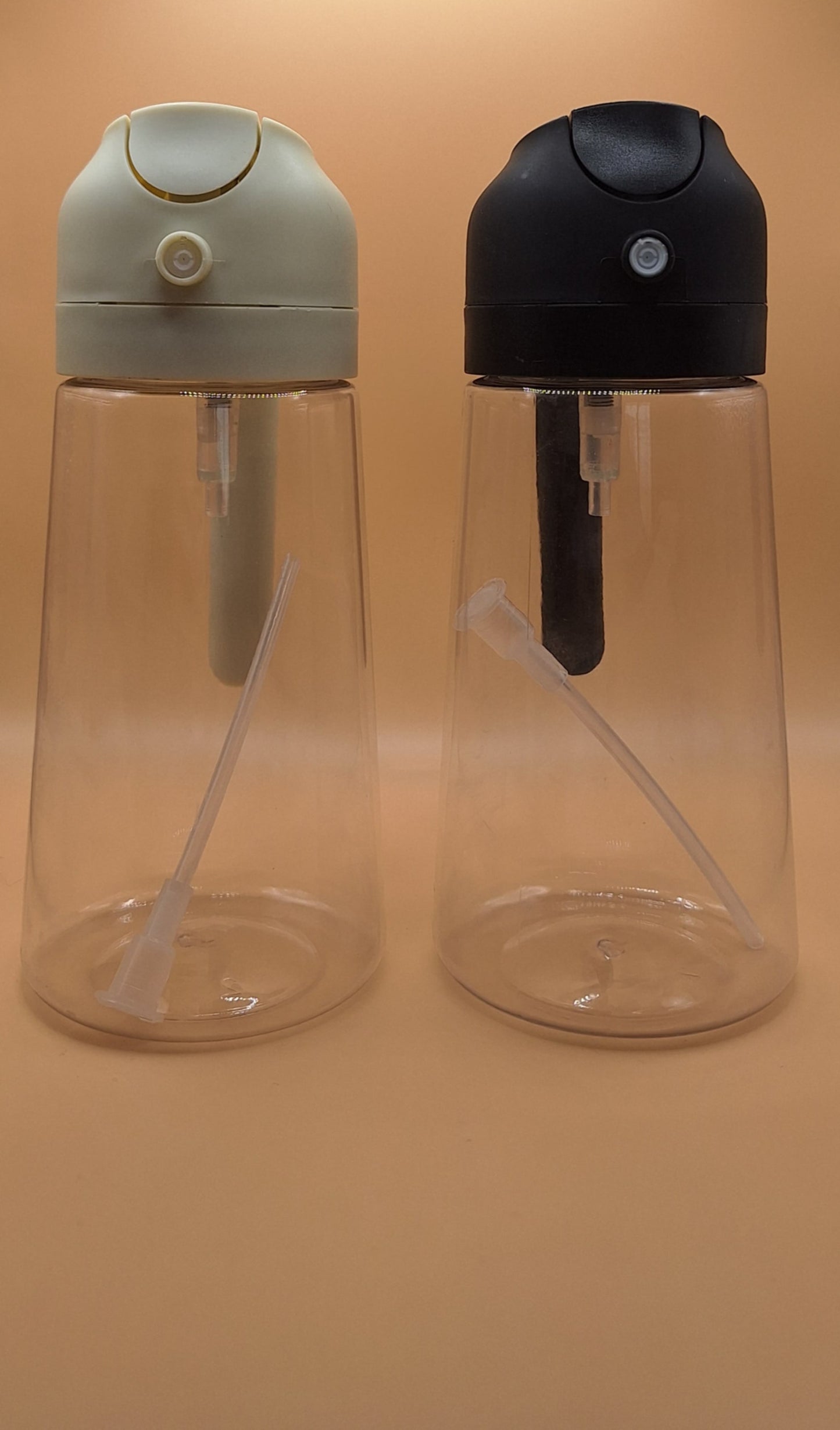 Bouteille Verseur & Pulvérisateur d’Huile en plastique - Couleur au choix