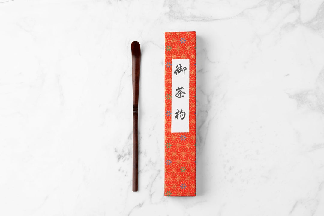 🎋 Cuillère à thé matcha (chashaku) artisanale en bambou fumé – Japon authentique 🇯🇵 Kumiko Matcha