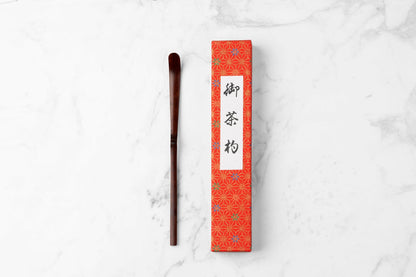 🎋 Cuillère à thé matcha (chashaku) artisanale en bambou fumé – Japon authentique 🇯🇵 Kumiko Matcha