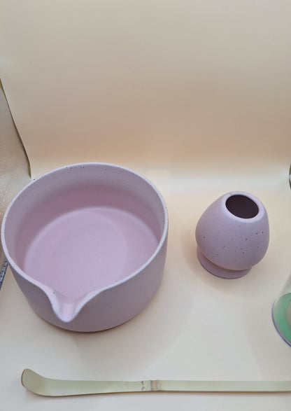 🌸 “Sakura Yoru” 桜夜 – Cherry tree night - Matcha set