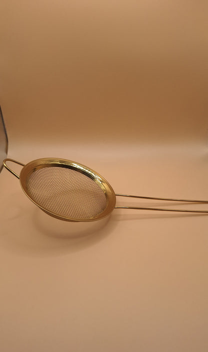 ✨ Tamis à Matcha – Acier Inox Doré