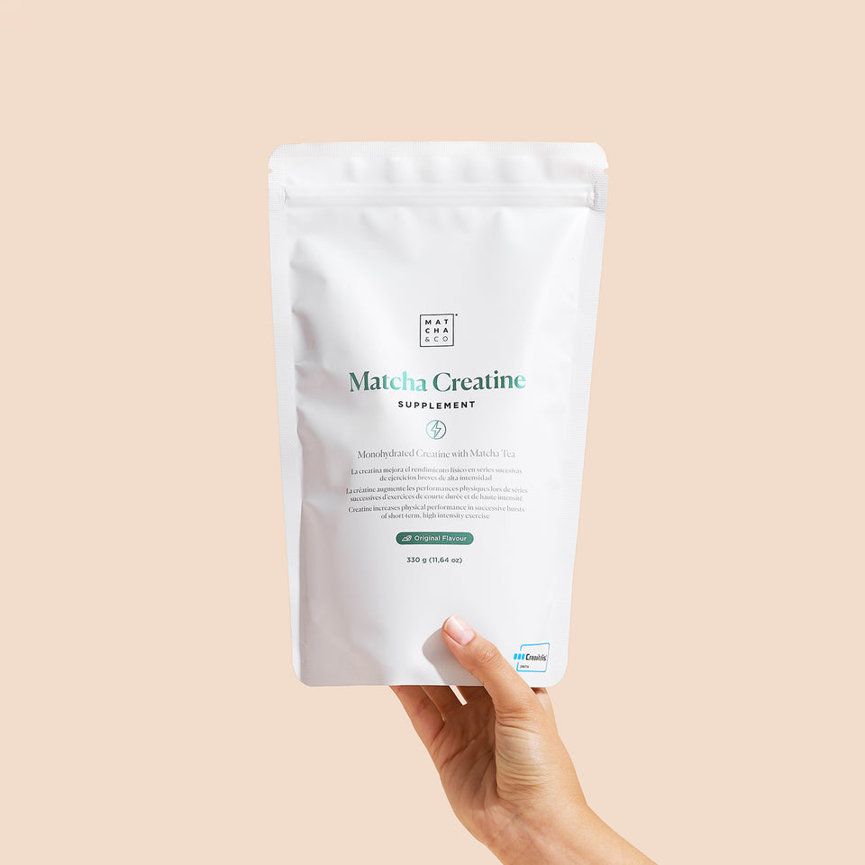 Créatine Monohydratée + Thé Matcha - Matcha & Co - Vegan