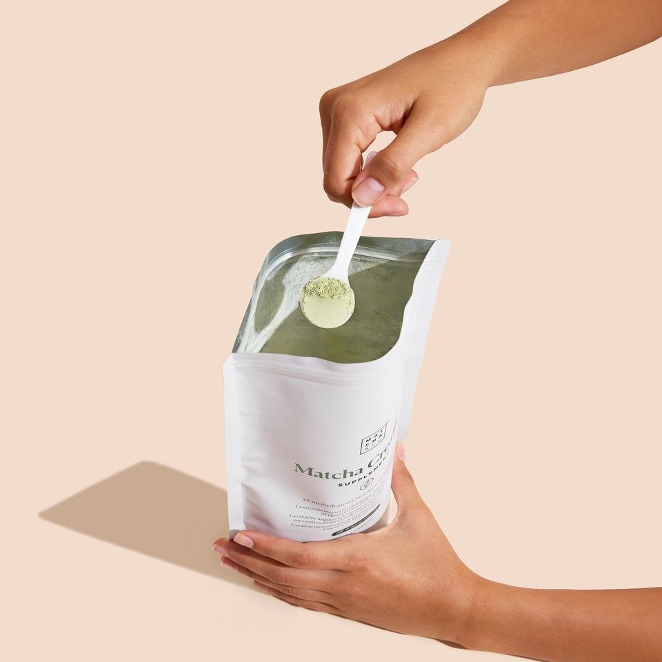 Créatine Monohydratée + Thé Matcha - Matcha & Co - Vegan