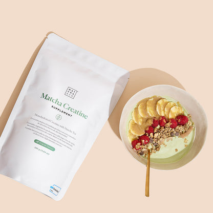 Créatine Monohydratée + Thé Matcha - Matcha & Co - Vegan