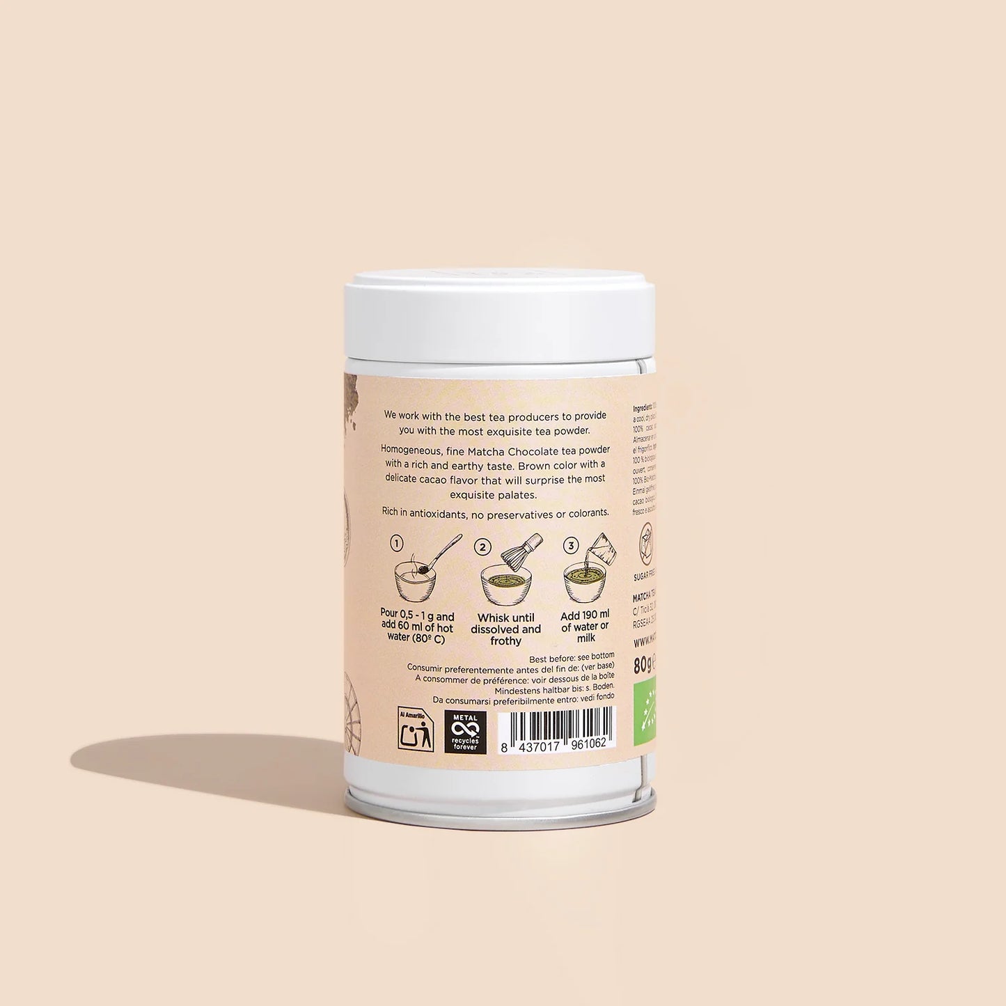 🍫 Matcha cérémonial Chocolat Bio – Uji, Kyoto - 100% Bio - Matcha & Co