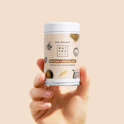 🍫 Matcha cérémonial Chocolat Bio – Uji, Kyoto - 100% Bio - Matcha & Co