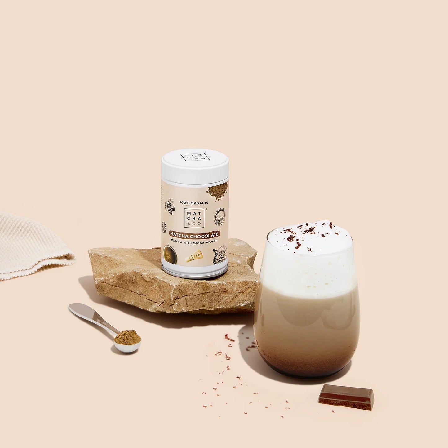 🍫 Matcha cérémonial Chocolat Bio – Uji, Kyoto - 100% Bio - Matcha & Co