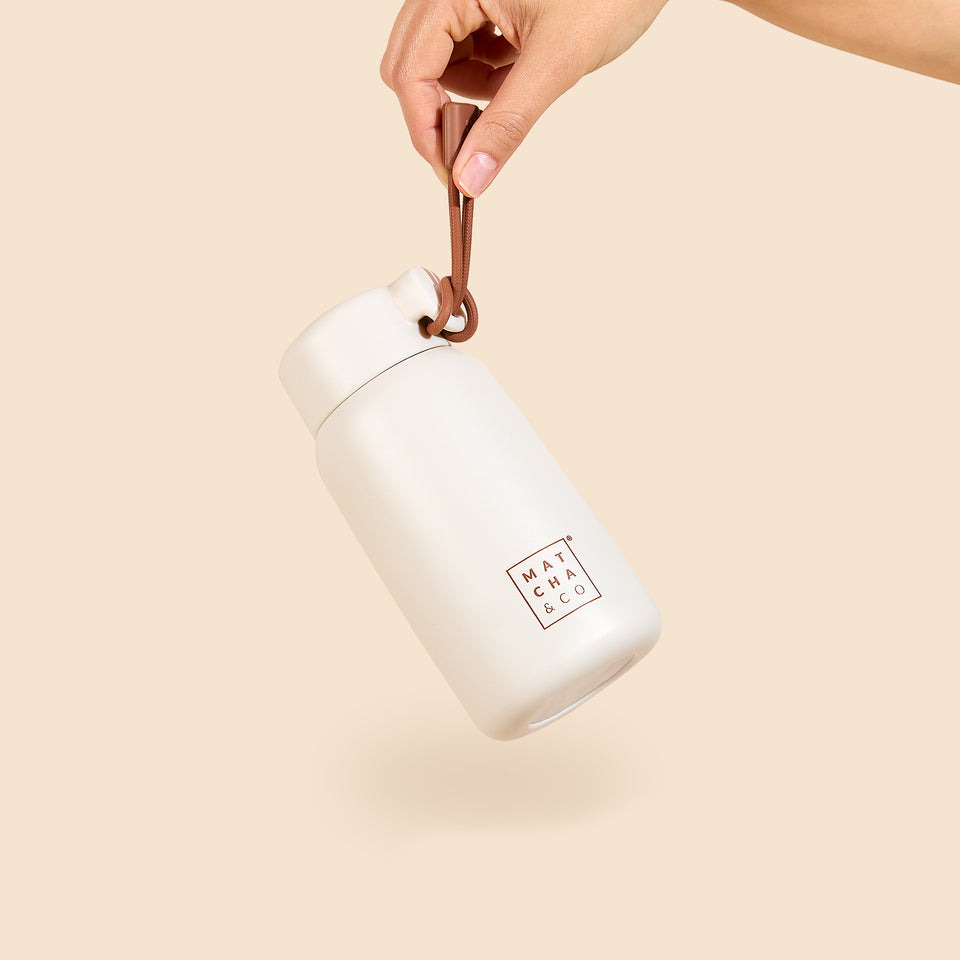 🍵 Bouteille Isotherme Premium 400 ml – Acier Inoxydable | Matcha & Co