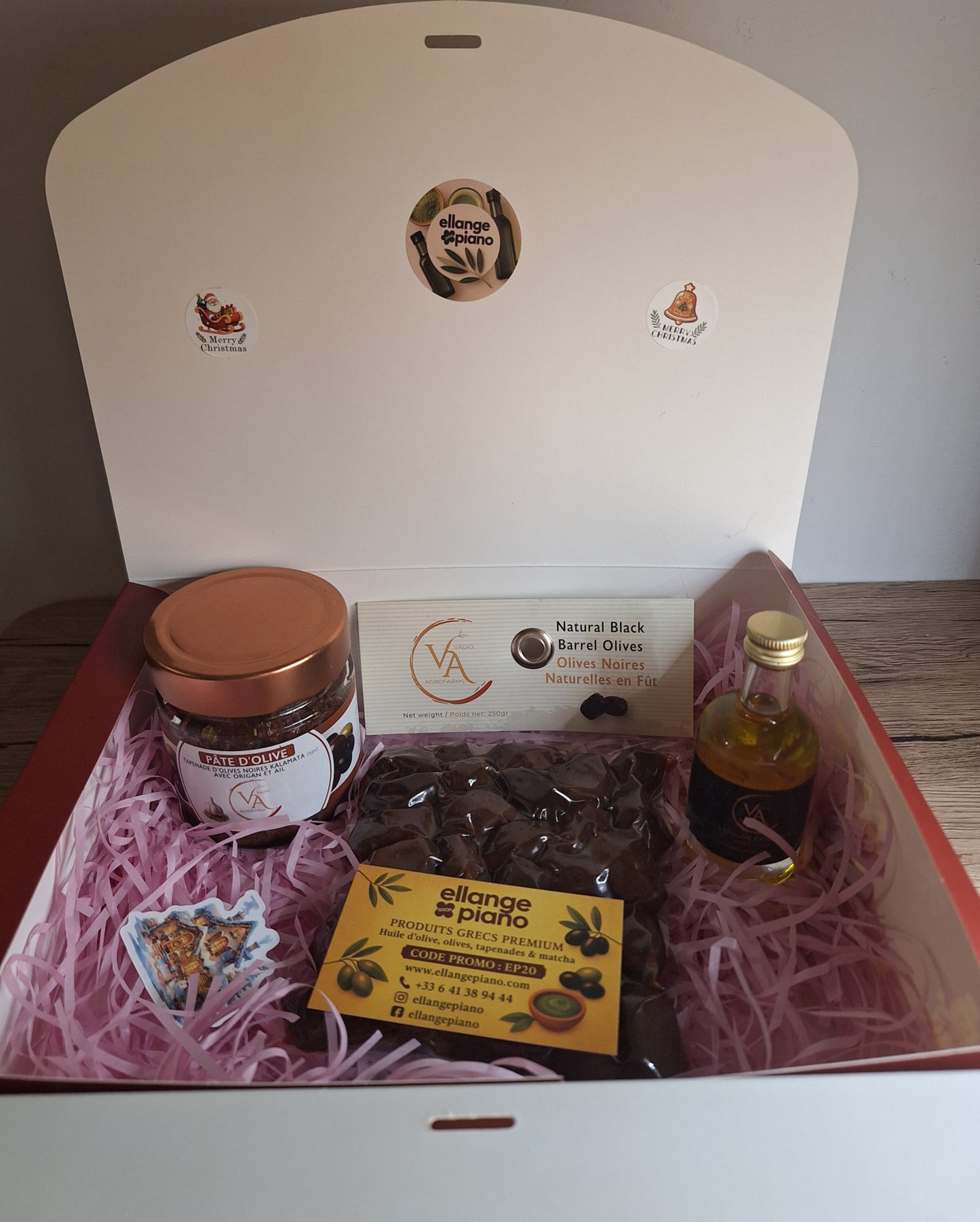 🎁 Coffret de Noël – Saveurs de Grèce