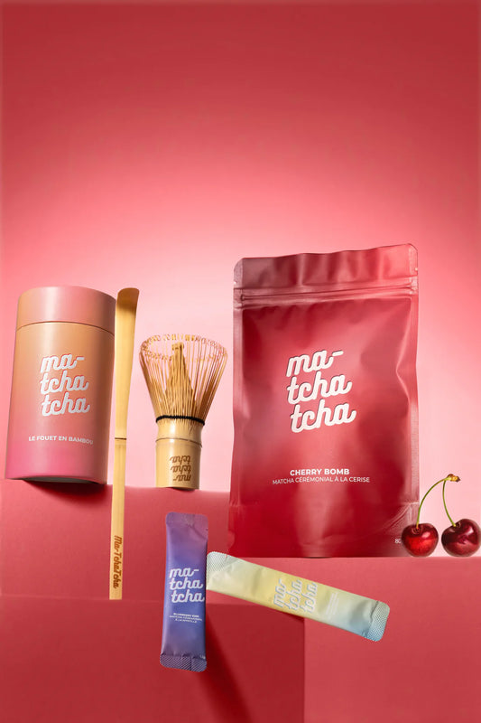 🍒 Pack Découverte – Matcha Cherry Bomb (Matchatcha )