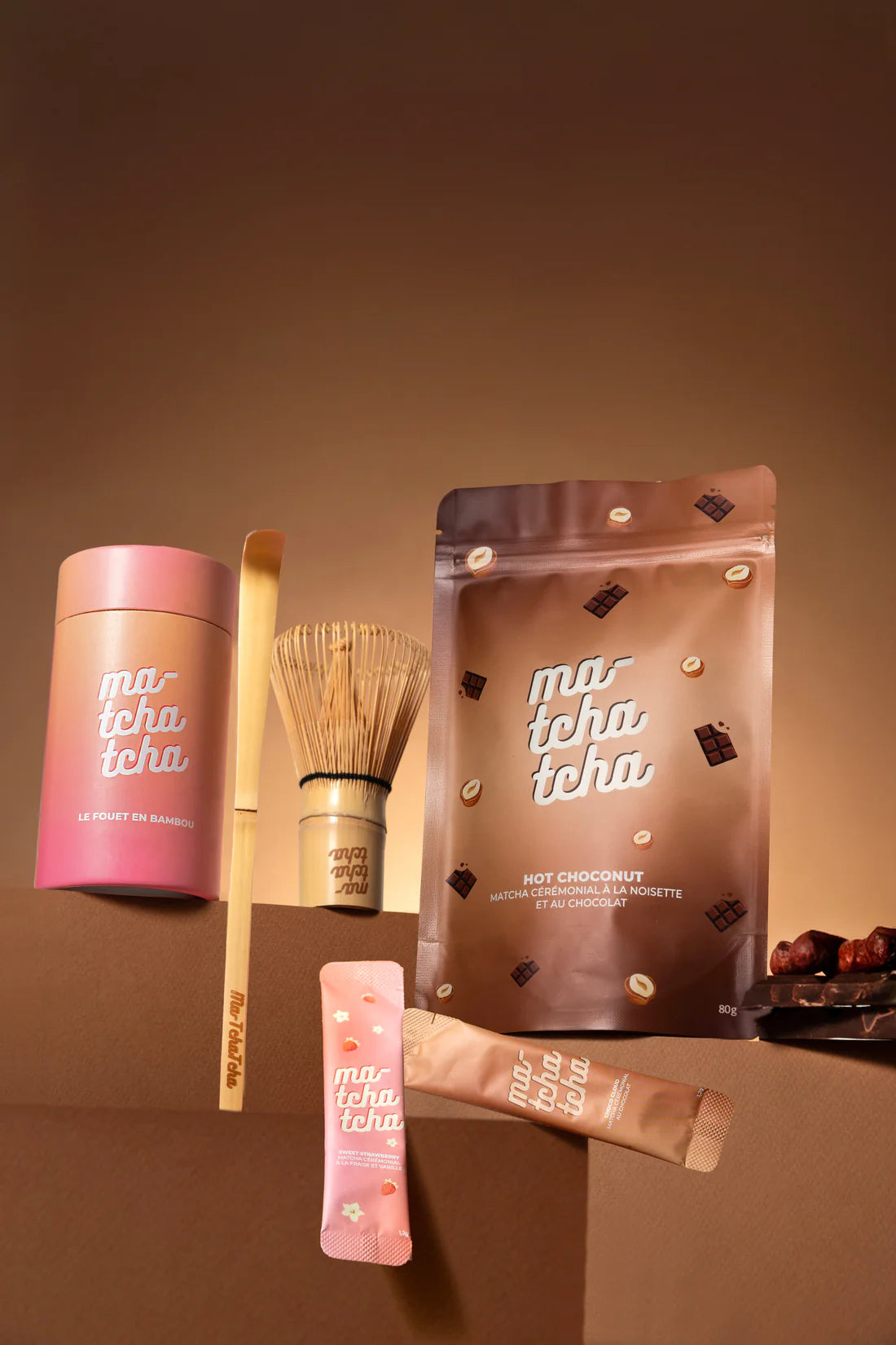 🍫🌰 Pack Découverte – Matcha Hot Choconut (Matchatcha )