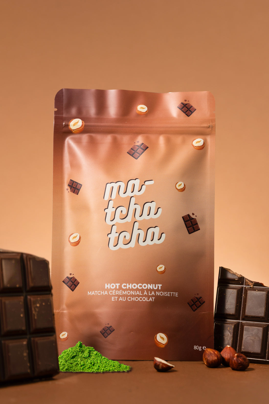 🍒🍫 Coffret Édition Limitée – Matcha Cerise & Noisette Chocolat (Ma-TchaTcha) 🌰💚