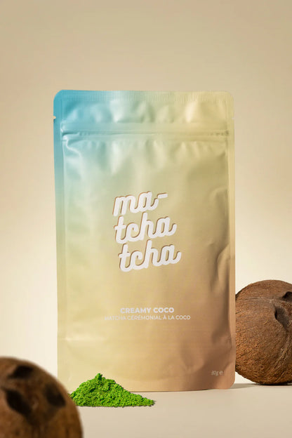 🥥 Creamy Coco – Matcha Cérémonial Noix de Coco