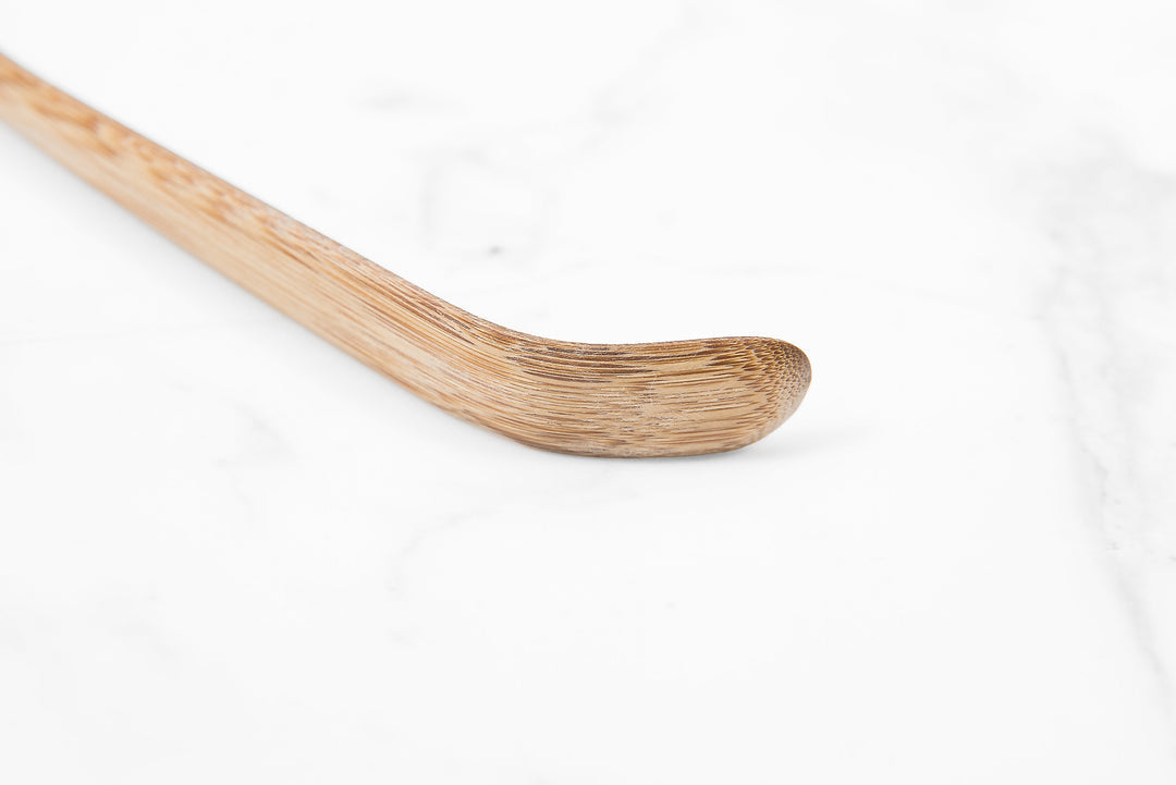 🎋 Cuillère à thé matcha (chashaku) artisanale en bambou fumé – Japon authentique 🇯🇵 Kumiko Matcha