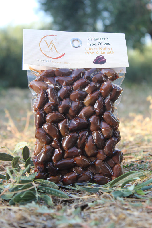 🫒 Kalamon Black Olives (From Kalamata) – 3 Ways to Taste Greek Intensity