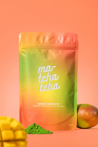 🥭 Mango Rainbow – Matcha Cérémonial à la Mangue - Matchatcha