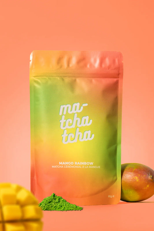🥭 Mango Rainbow – Matcha Cérémonial à la Mangue - Matchatcha
