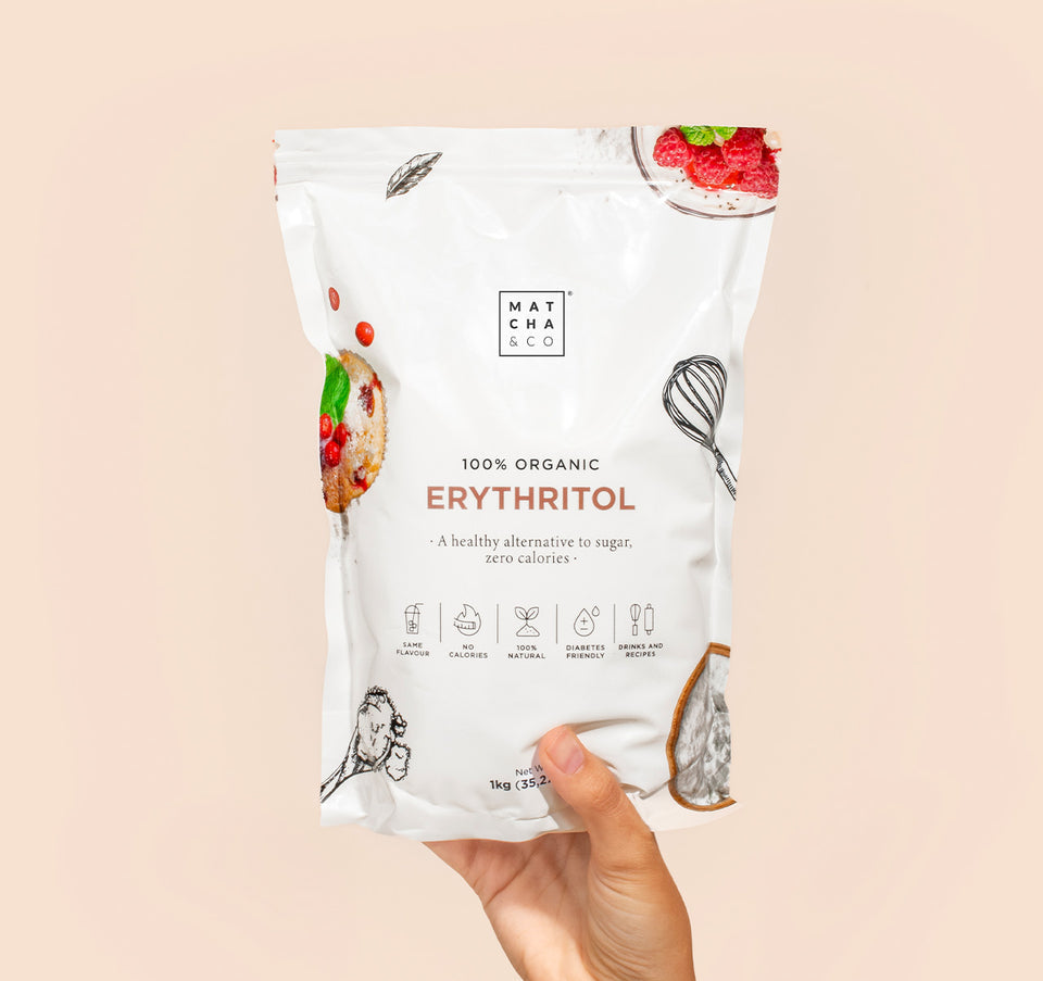 🌱 Érythritol 100 % Biologique – 1 kg - Matcha & Co