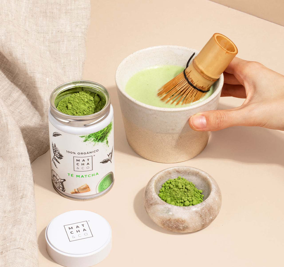 🌿 Bol Chawan en Céramique de Barcelone – Fait Main · Matcha & CO