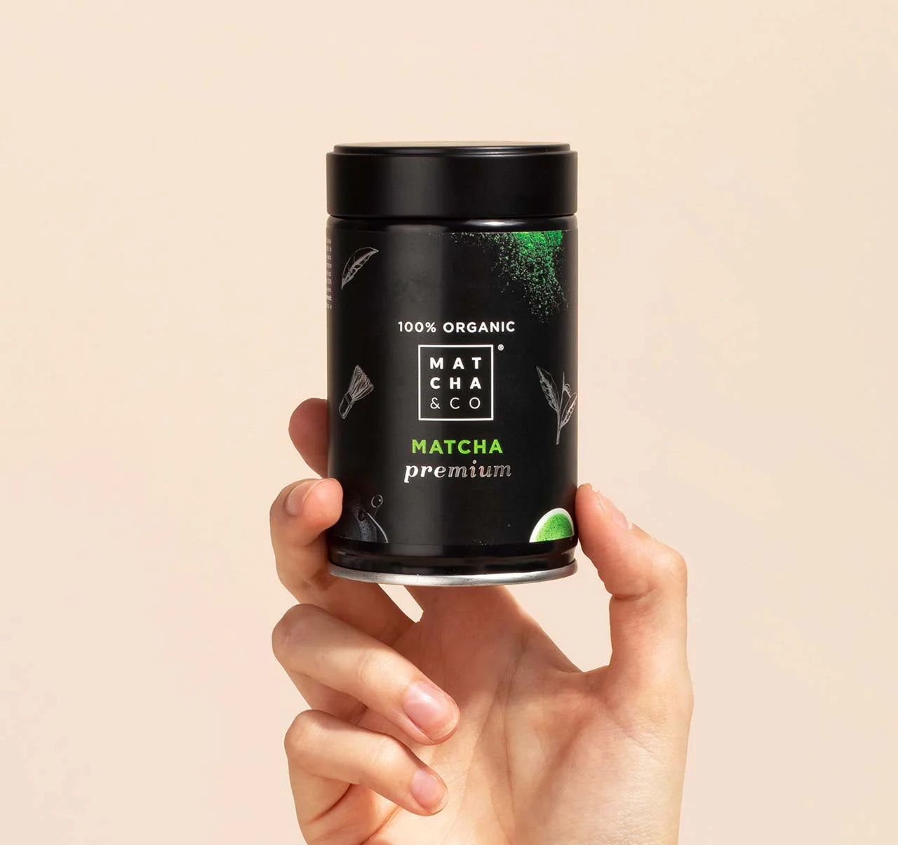 🌱 Thé Matcha Cérémonial Premium – Poudre de Thé Vert 100% Biologique – Matcha & Co