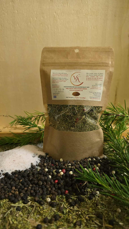 🔥  Mélange Méditerranéen grec pour Grillades - Certifié  Premium AAA 80gr