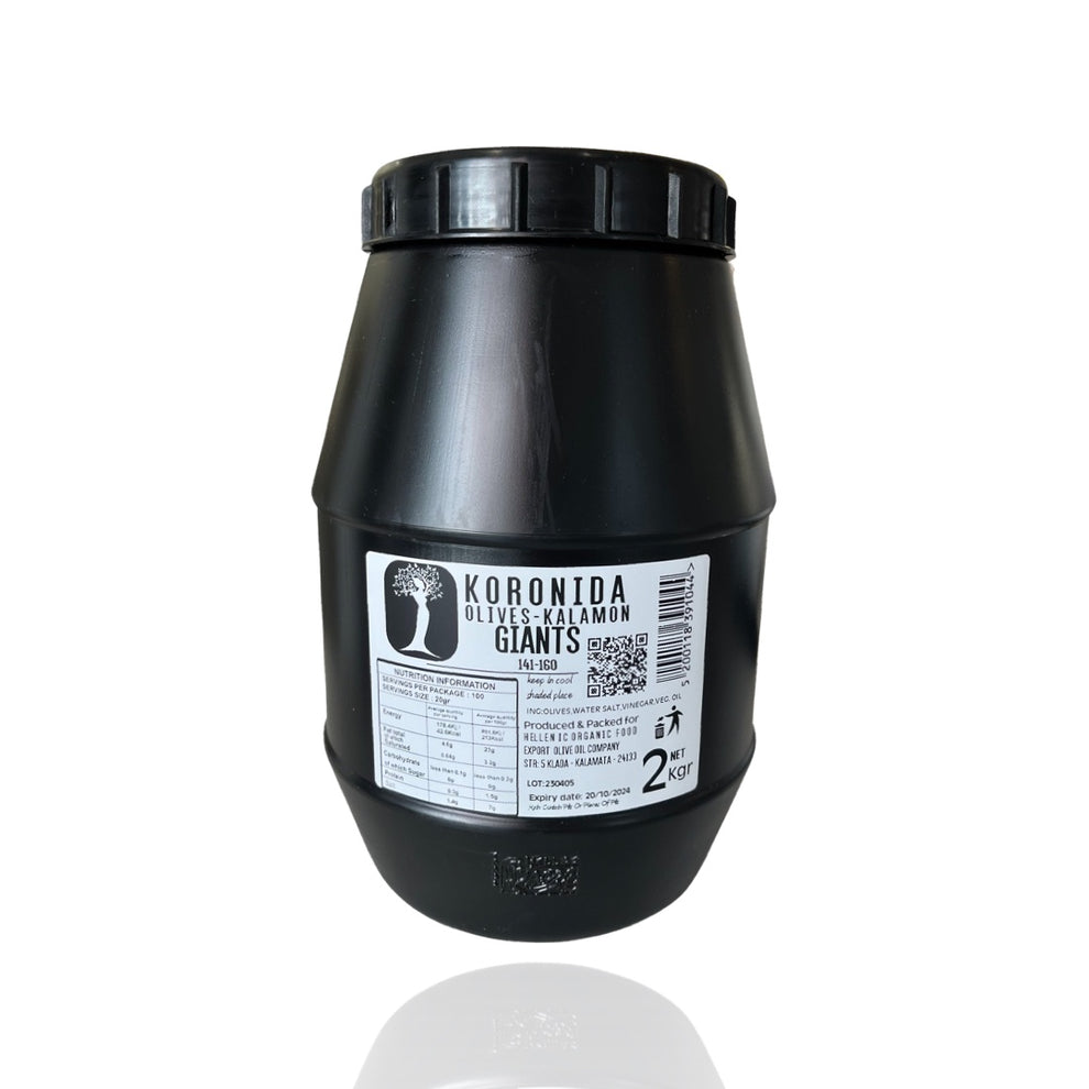 Olives de Kalamata – Format 2 kg – Recette traditionnelle