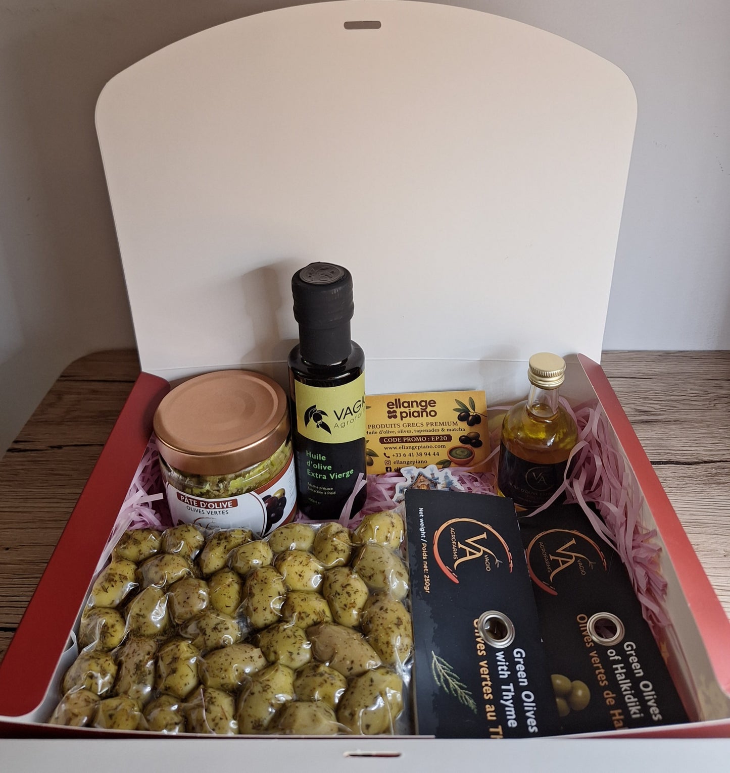 🎁 Coffret de Noël – Saveurs de Grèce