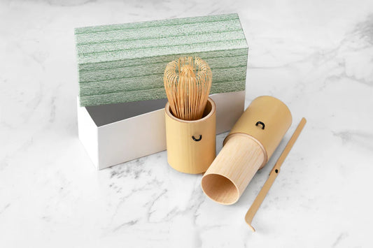 Mini set de voyage matcha en bambou – Artisanat japonais - Kumiko Matcha