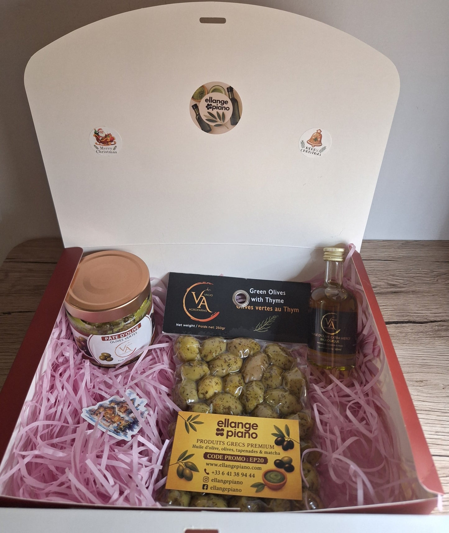 🎁 Coffret de Noël – Saveurs de Grèce