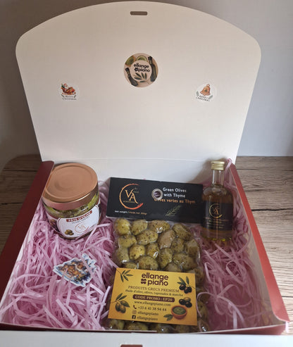 🎁 Coffret de Noël – Saveurs de Grèce