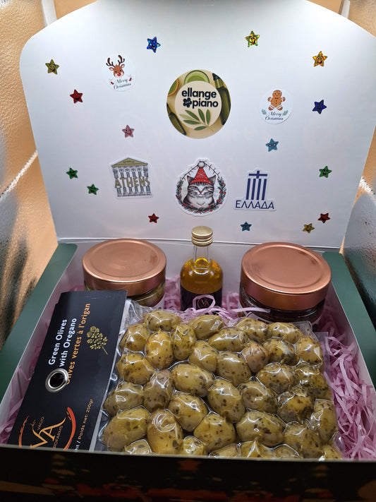 🎁 Coffret de Noël – Saveurs de Grèce