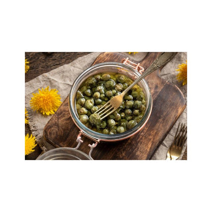 🌿 Câpres à l’Huile d’Olive BIO – 180g | Mani, Péloponnèse