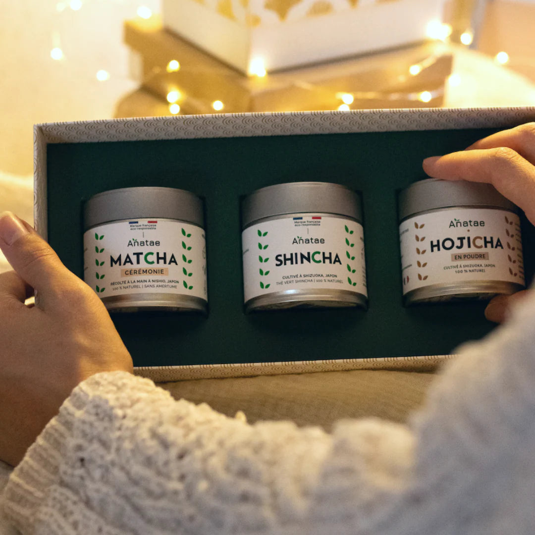 🌿🎁 Coffret Découverte – Thés Bio du Japon 🎁🌿 Anataé