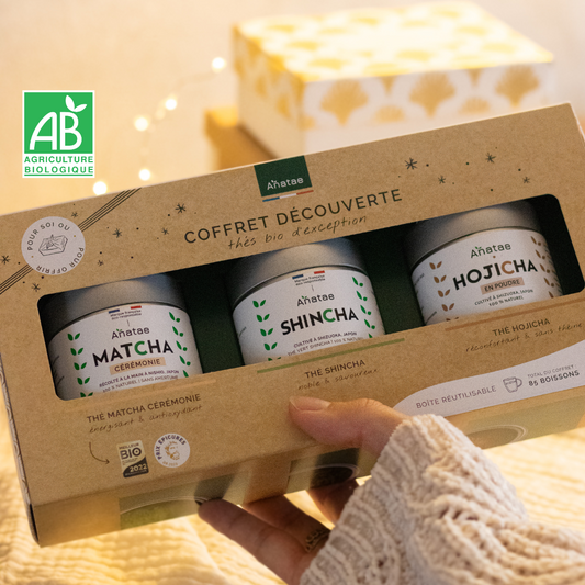 🌿🎁 Coffret Découverte – Thés Bio du Japon 🎁🌿 Anataé