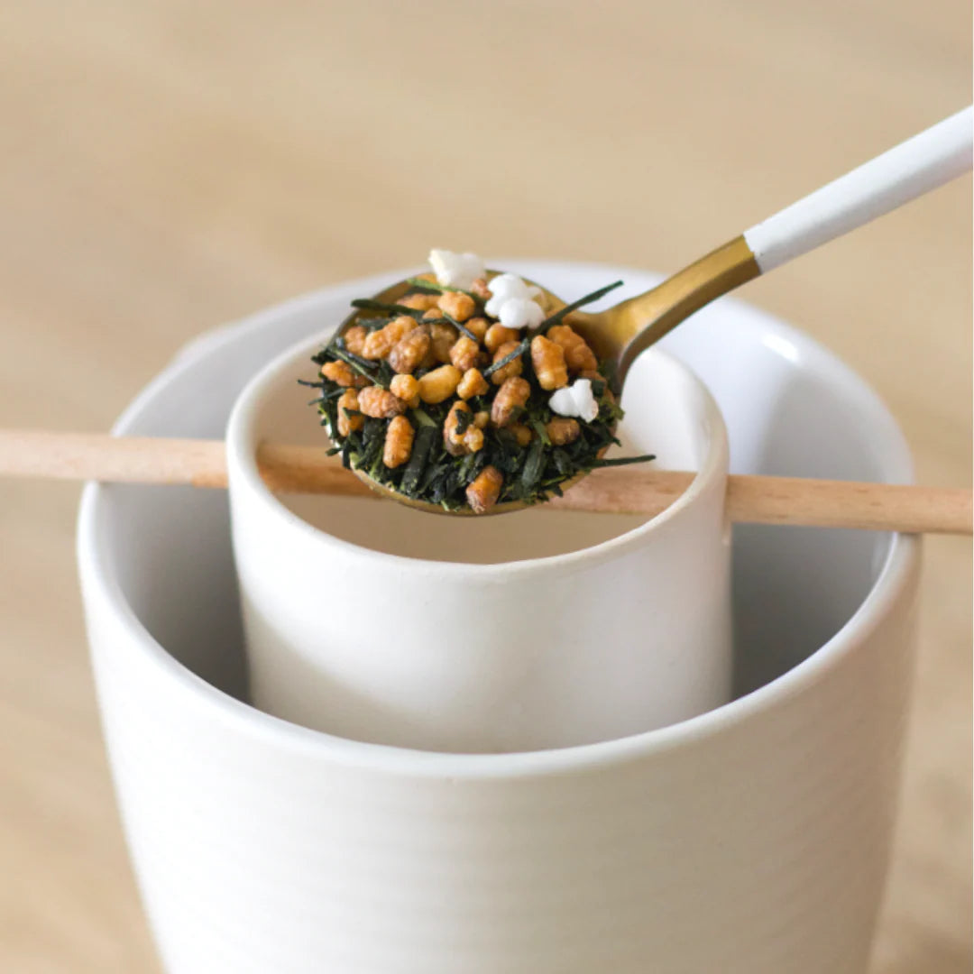 🌾 Thé Genmaicha Japonais – Anataé · Le thé “pop-corn” doux & réconfortant du Japon 🍃 90g