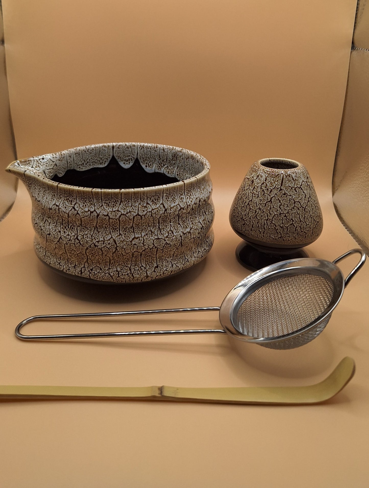 🐉🪨 Matcha Set “Kokyu no Tamago” 呼吸の卵 – The Egg of the Ancient Breath (Dragon Brother of Ryū no Tamago)
