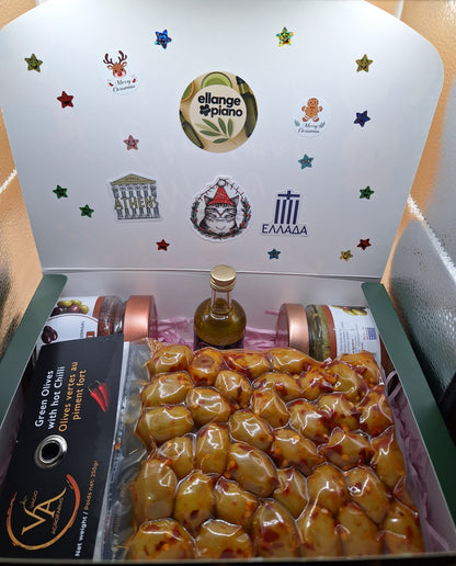 🎁 Coffret de Noël – Saveurs de Grèce