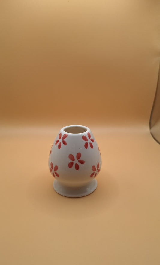 🌸 Support à fouet matcha en forme de fleur de cerisier  - Céramique