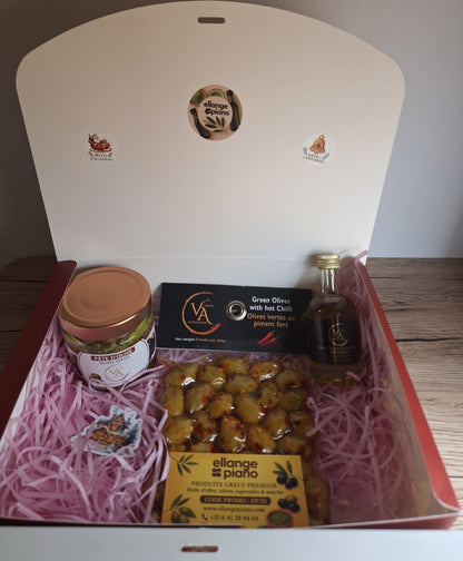 🎁 Coffret de Noël – Saveurs de Grèce