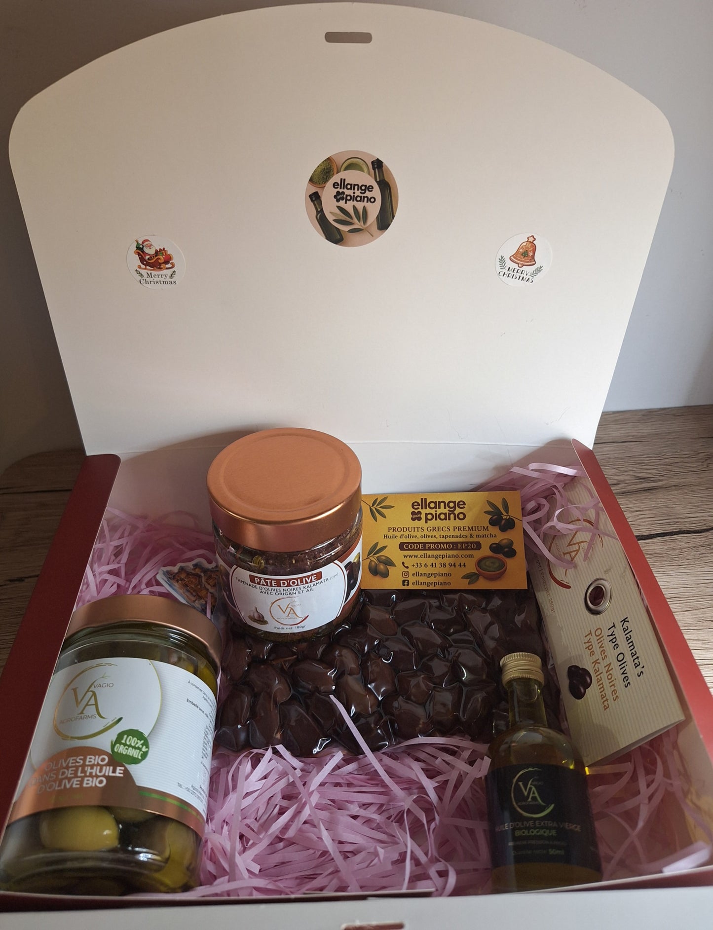 🎁 Coffret de Noël – Saveurs de Grèce
