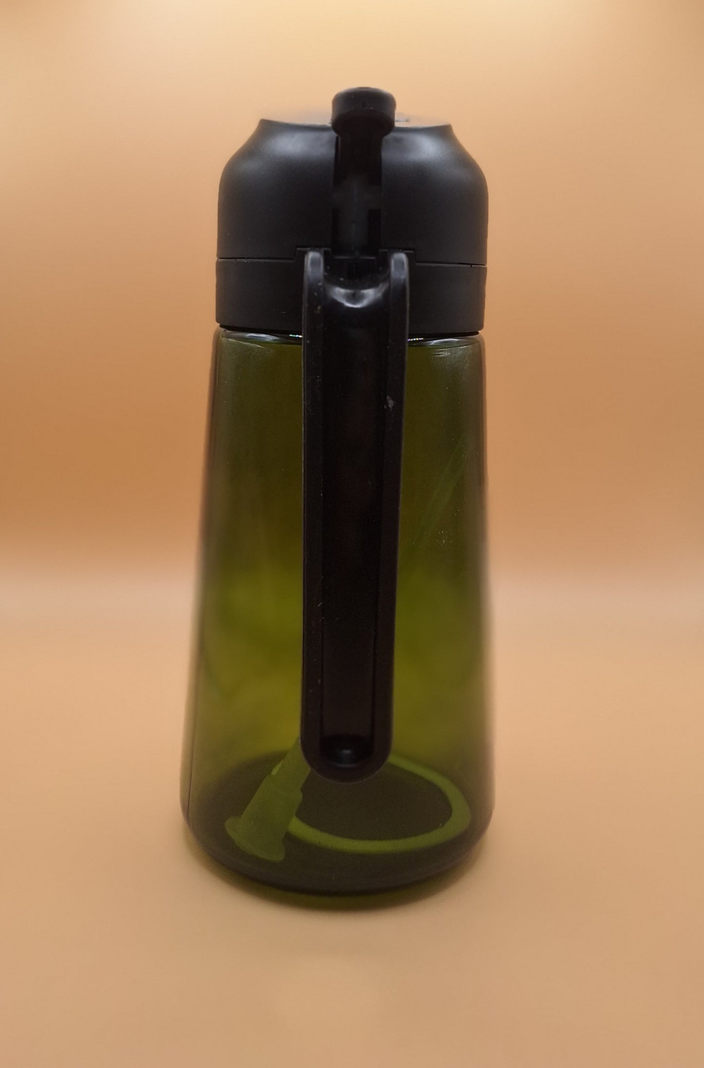 🌿 Bouteille 2-en-1 Huile d’Olive – Spray & Verseuse en Verre