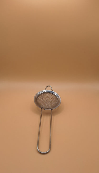 🌫️ Tamis à Matcha – Acier Inox Argenté