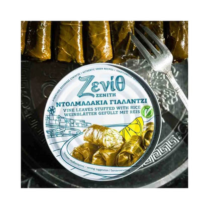 🇬🇷 Dolmades – Feuilles de Vigne Farcies au Riz – 280 g - Zenith (Dolmadakia)