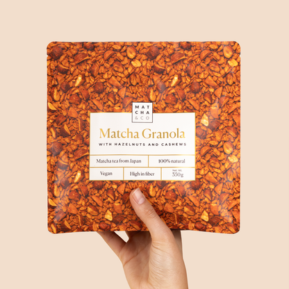 Granola Matcha – 350 g - Vegan 🌱 Matcha & Co