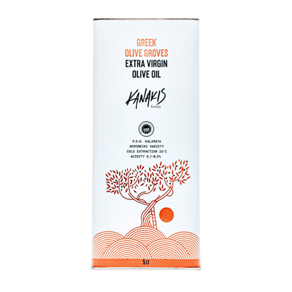 Huile d’olive vierge extra Kanakis – AOP Kalamata – 5 L