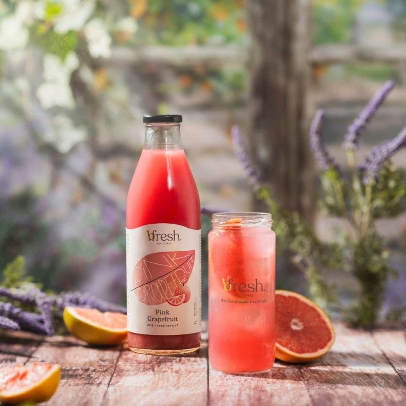 🍊🍋 Boisson citron – pamplemousse – sirop d’agave BIO (250 ml) 🍋🍊 Produit Grec