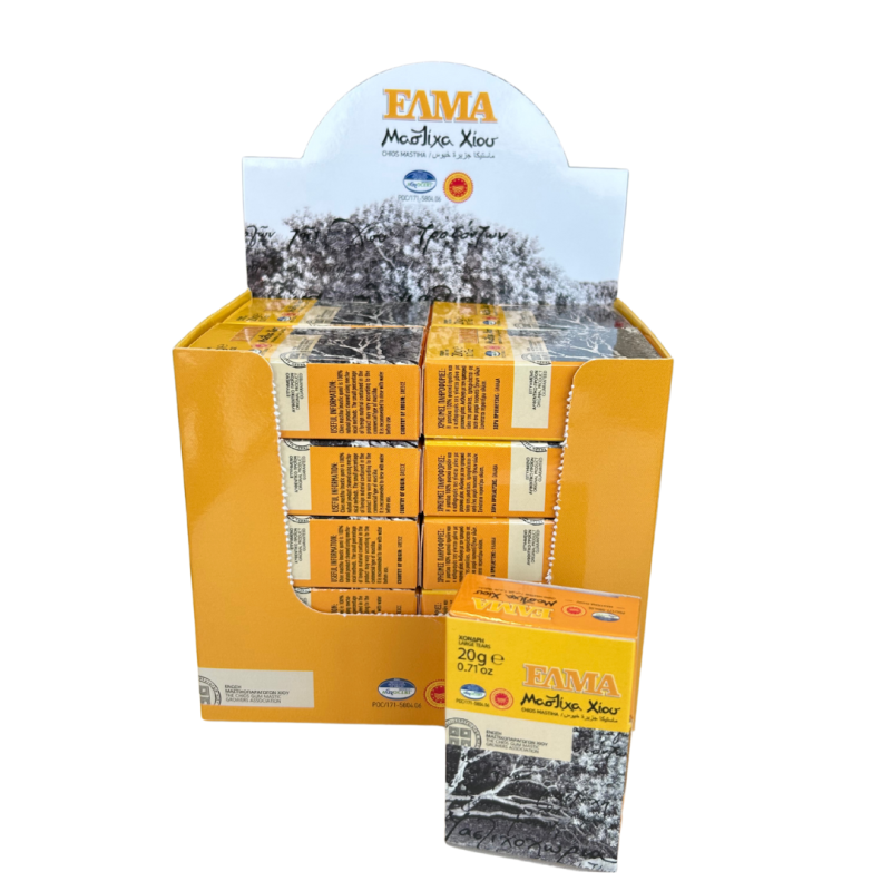 🌿 Mastic Pur de Chios – 20g (Grande Taille) | AOP – Résine Grecque Ancestrale🌿