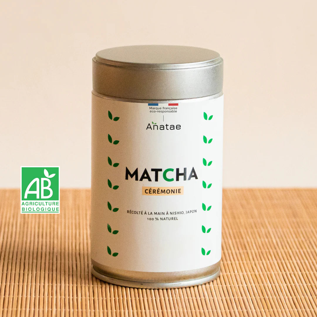 🌱✨ Thé Matcha Cérémonie Bio – Anataé | Origine Nishio (Aichi, Japon) 🏆 Élu Meilleur Produit Bio 2022