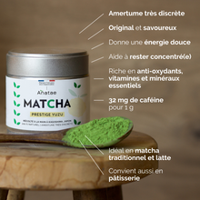 🌿✨ Thé matcha Prestige Yuzu 100% Bio – Anataé